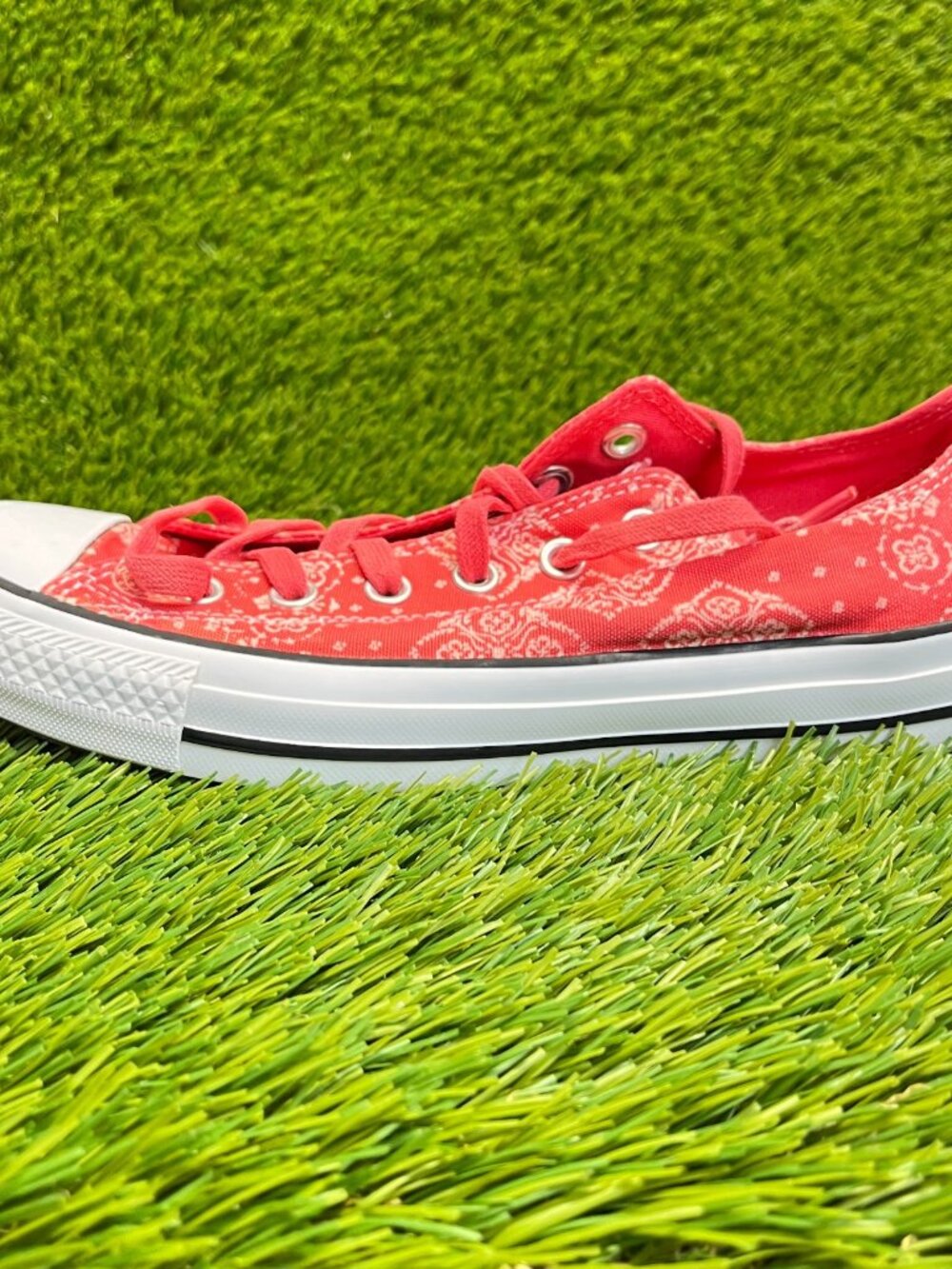 Converse Chuck Taylor All Star Bandan Womens Size 10 Athletic Shoes Sneakers - Picture 3 of 10